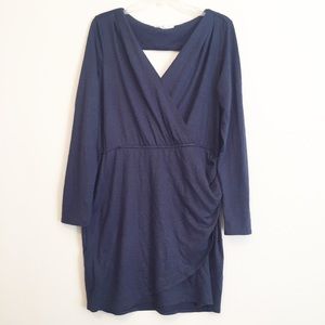 BCBGeneration | Navy Shimmer Midi Dress